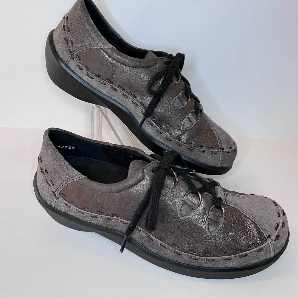 NEW ZIERA women's allsorts lace shoes in espresso